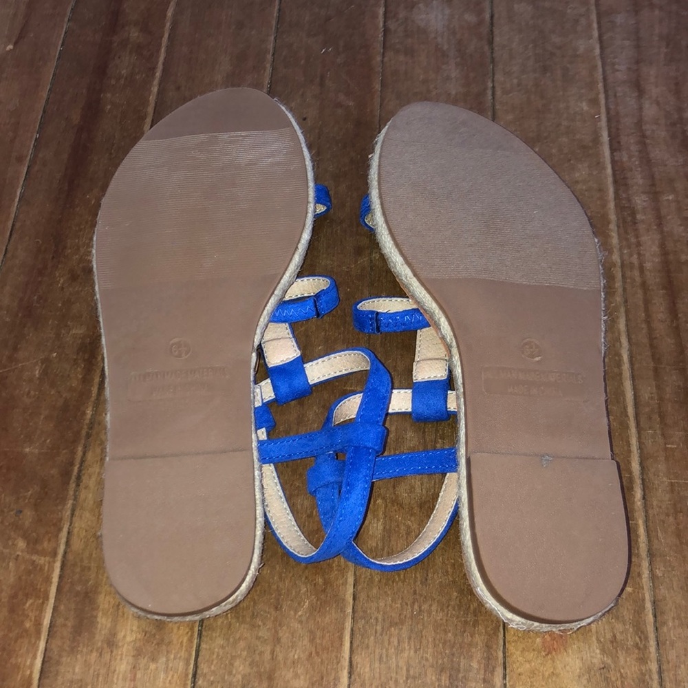 Lulus Blue Sandals - Picture 3 of 3
